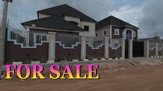 HOUSE FOR SALE  SAPELE ROAD BENIN CITY EDO STATE NIGERIA emmamarlboro  House of boro Tv [upl. by Ellennaj]