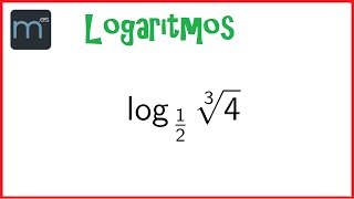 Calculo de un logaritmo logaritmos [upl. by Novyar]