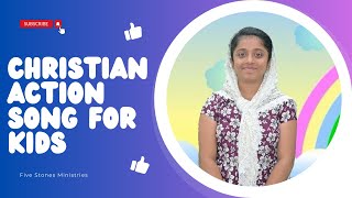 YESHU MASIH MERE LIYE HAI  CHRISTIAN ACTION SONG  FIVE STONES MINISTRIES [upl. by Derby29]