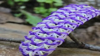 NEW Solihiya Bracelet Tutorial on the Rainbow Loom [upl. by Paulita342]