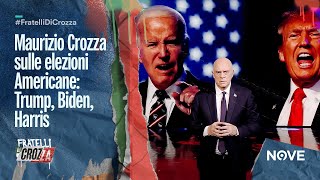 Maurizio Crozza sulle elezioni Americane Trump Biden Harris 🇺🇸🇺🇸  Fratelli di Crozza [upl. by Armalda]