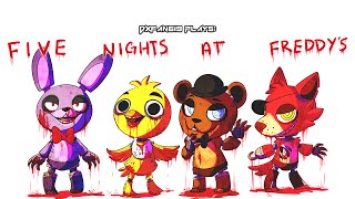 DXFan619 Plays  Five Nights At Freddys Horrible Halloween 2014  Day 1 [upl. by Wilburn]