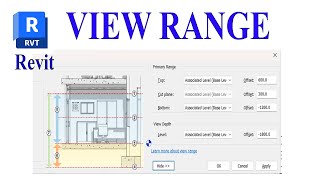 Understanding View Range in Revit is Necessary Revit Tips [upl. by Ahsienahs]