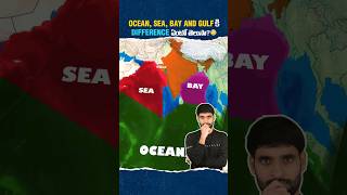 Ocean Sea Bay and Gulf కి Difference ఏంటో తెలుసా ocean sea bay gulf shortsfeed shorts [upl. by Dadelos]