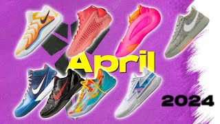 April Releases are Heating Up Upcoming Basketball Shoes 2024 [upl. by Nylrebmik]