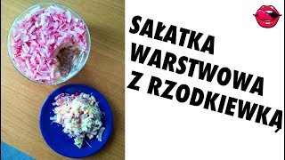 💐 🐣🐥Sałatka warstwowa WIOSENNA  WIELKANOCNAsałatki na święta 🐣🐥💐  Atlas Smaków [upl. by Woody]