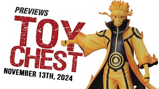 BACK TO THE FUTURE II HARRY POTTER NARUTO ULTRAMAN PREVIEWSworld ToyChest for 111324 [upl. by Aluor861]