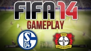 FIFA 14 EXCLUSIVE GAMEPLAY  Schalke v Bayer Leverkusen  2nd Half [upl. by Elyac]