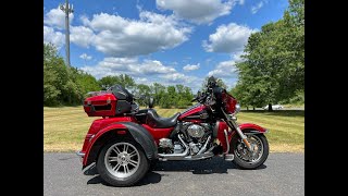 2012 HarleyDavidson TriGlide Triglide Ultra Classic FLHTCUTG Trike 103quot 6Speed  23995 [upl. by Dyol]