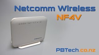 Netcomm Wireless NF4V VDSLADSL WiFi Gigabit Modem Router Review in 60 seconds NF4V [upl. by Latham144]