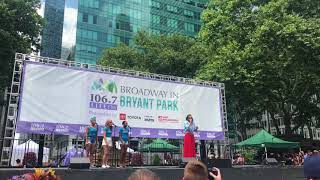 Katharine McPhee Sings quotWhat Baking Can Doquot at Broadway in Bryant Park [upl. by Meece]