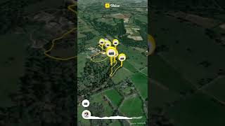 Wakehurst parkrun route plot running loveparkrun [upl. by Riem521]