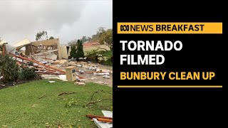 Bunbury resident relives the moment a sudden tornado struck the WA city  ABC News [upl. by Stoffel]