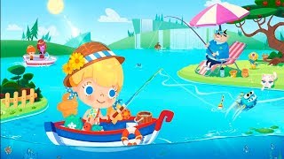 Kids Games Candys Camping Day  Kids Fun video for Children by Libii [upl. by Annawahs]