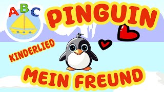 Das PinguinLied 🐧  Lustiges Kinderlied Deutsch zum Mitsingen für Kinder  ABC Schiffchen [upl. by Obbard]