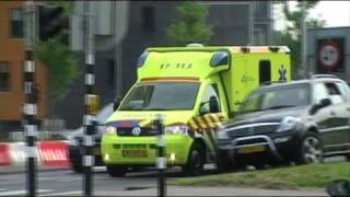 A1 Ambulance Compilatie Rotterdam Deel 5 [upl. by Yrol]