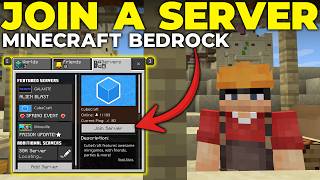 How To Join a Server in Minecraft Bedrock Edition [upl. by Surbeck922]