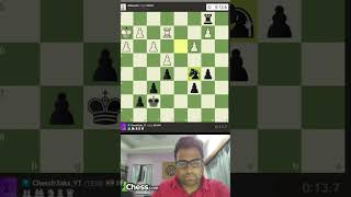 Blundered Dont resign just flag chess samaytreaty grandfinal livestream chessgame [upl. by Airbmat33]