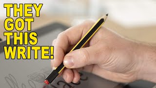 Staedtler Noris Jumbo Digital EMR Stylus Pencil Review [upl. by Katey]