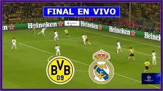 🔴 REAL MADRID vs BORUSSIA DORTMUND EN DIRECTO 🏆 FINAL CHAMPIONS LEAGUE EN VIVO  LA SECTA DEPORTIVA [upl. by Ynelram648]