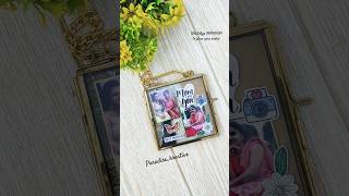 How to make vintage frame Vintage frame tutorial Floating frameDIY vintage frameAesthetic frame [upl. by Peedsaj]