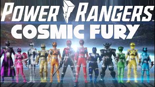 Power Rangers Cosmic Fury Opening Theme but with Kyuranger 宇宙戦隊キュウレンジャー [upl. by Ative784]