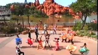 Sing Along Songs Lets Go To Disneyland Paris 1997 [upl. by Nimzzaj]