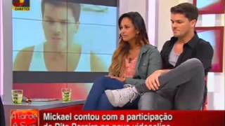 Rita Pereira faz uma quotsurpresaquot a Mickael Carreira no programa A Tarde é Sua [upl. by Hayn409]