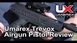 Umarex Airguns Trevox Air Gun Pellet Pistol Gun Review [upl. by Allerie]