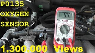 How To Test and Replace an Oxygen Sensor P0135 [upl. by Mello]