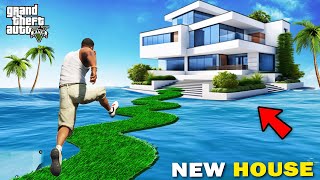 GTA 5  Franklin Making New Big Ultra Premium Luxury House GTA 5 [upl. by Ecenahs]