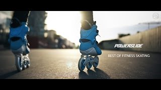 Best of FITNESS Skating POWERSLIDE Inline Skates 2016 [upl. by Coop]