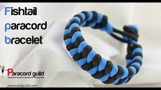 Fishtail paracord bracelet [upl. by Rinum]