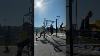 Outdoor fitness park class workout The Linc Wellness Center movestrong [upl. by Ocirderf800]