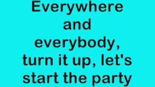 Start The Party Camp Rock Lyrics [upl. by Kravits]