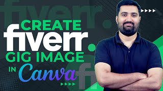 Fiverr gig image design  Canva fiverr gig image  Learn Skills and Earn Money [upl. by Gibson]