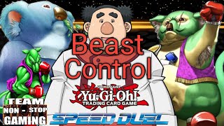 YUGIOH Speed Duel Deck Profile Chumley Beast Control [upl. by Asilat]