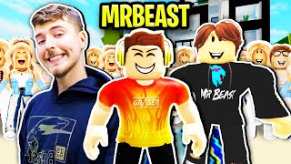 I Got Adopted By Mr Beast In Roblox Brookhaven 🤑😅 [upl. by Riki]