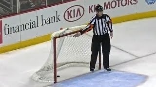 Patrick Kane scores own goal in emptynet [upl. by Kier]