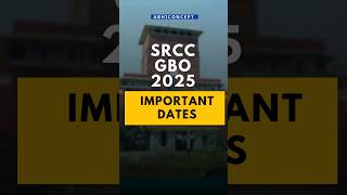 SRCC GBO 2024 APPLICATION FORM   EXAM DATE  srccgboapplicationform srccgboregistration srcc [upl. by Cogan992]