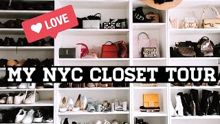 My NYC Closet Tour [upl. by Dnomso]