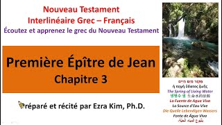 Première Épître de Jean Chapitre 3 Interlinéaire Grec – Français [upl. by Lichter]