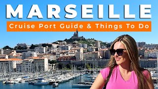 Marseille France Cruise Port Guide  Best Things To Do In Marseille 4K [upl. by Shoshana]