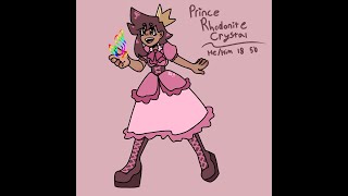 rhodonite ref speedpaint [upl. by Arvad951]