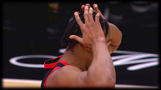 Scottie Barnes BARELY Misses the Game Winner  Raptors vs Hawks [upl. by Janifer]