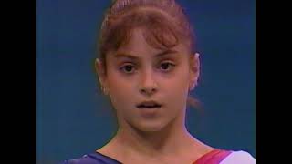 1996 Womens Olympic Team Competition Gymnastics  Dominique Moceanu Kerri Strug vault [upl. by Dempster]