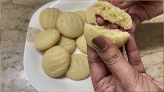 Biscuits recipe without oven  Simple biscuit  Homemade biscuits [upl. by Oeht948]