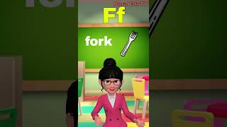 Letter Ff  Sound and Vocabulary  K to 12  Nara EduTV [upl. by Ellenrad]