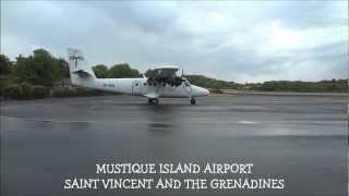 Marco  Mustique Island To Kingstown Flight [upl. by Llerahs]