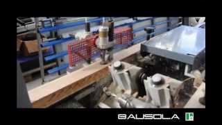 BAUSOLA  Cavettatrice doppia per persiana  shutters machine [upl. by Elfie619]